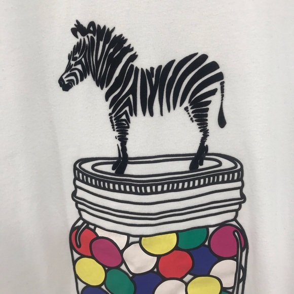 Tout a Coup Bubblegum Lover Multicolor Tee Sz M - Picture 5 of 7